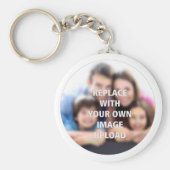 Uw foto op een sleutelhanger (Voorkant)