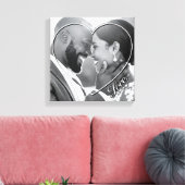 Uw foto op maat opgespannen canvasprint canvas afdruk (Insitu (Woonkamer))