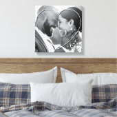 Uw foto op maat opgespannen canvasprint canvas afdruk (Insitu (Slaapkamer))