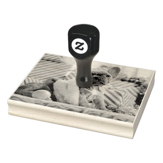 Uw foto op maat rubberstempel (Stempel)