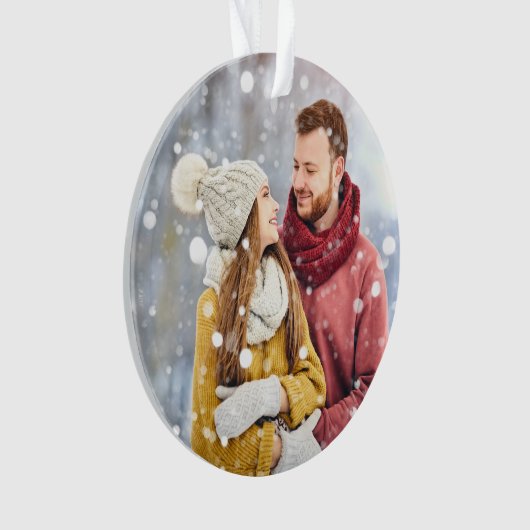 Uw Foto Ornament of Label (voorkant)