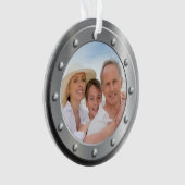 Uw foto-Ornament of Label - Zie Terug Ornament (voorkant)