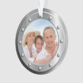 Uw foto-Ornament of Label - Zie Terug Ornament (voorkant)