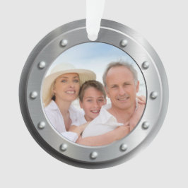 Uw foto-Ornament of Label - Zie Terug Ornament