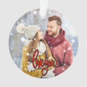 Uw foto-Ornament Ornament (voorkant)