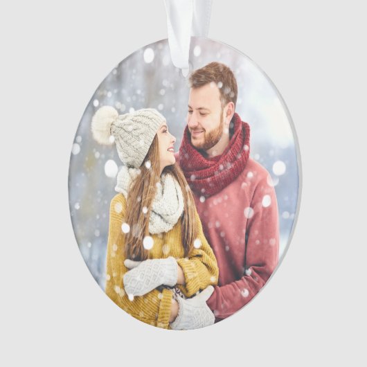 Uw foto-Ornament Ornament (voorkant)