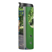 Uw foto, personalisatie thermosbeker (Geroteerd rechts)