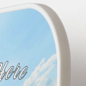 Uw Foto Pickleball Paddle Gift met aangepaste teks (Links Detail)