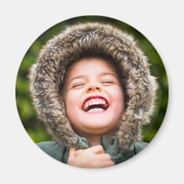 Uw foto Ronde Fridge Magnet