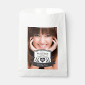 Uw foto Rustieke krijtbord Folk Art Sweet 16 Bedankzakje (Voorkant)