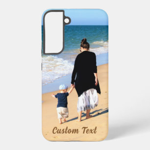 Uw Foto Samsung Galaxy Hoesjes met aangepaste teks Hoesje