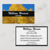 Uw foto-sjabloon elegant gebundelde indeling 100 g visitekaartje (Voorkant / Achterkant)