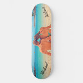 Uw foto Skateboard Gift met aangepaste naam (Voorkant)