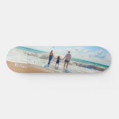 Uw foto Skateboard Gift met aangepaste naam (Horizontaal)