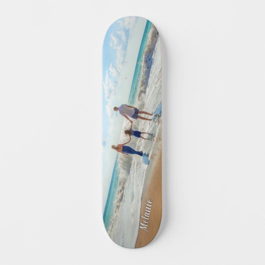 Uw foto Skateboard Gift met aangepaste naam (Voorkant)
