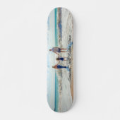 Uw Foto Skateboard met Aangepaste Tekst Naam (Voorkant)