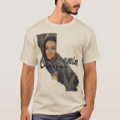 UW FOTO State of California Shape T-shirt (Voorkant)