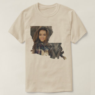 UW FOTO State of Louisiana Shape T-shirt