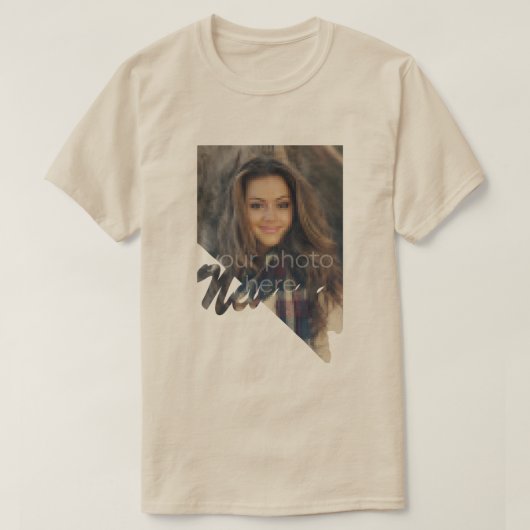 UW FOTO State of Nevada Shape T-shirt (Design voorkant)