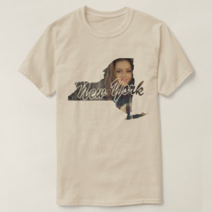 UW FOTO State of New York Shape T-shirt