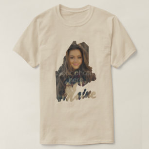 UW FOTO-status van het T-shirt met de Maine-vorm
