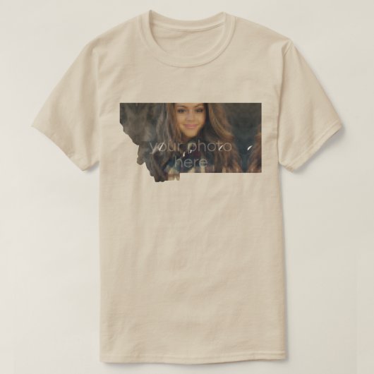 UW FOTO-status van Montana-T-shirt T-shirt (Design voorkant)