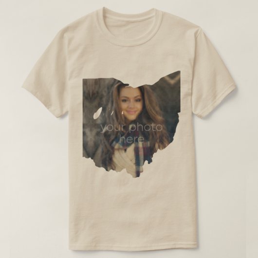 UW FOTO-status van Ohio-T-shirt T-shirt (Design voorkant)