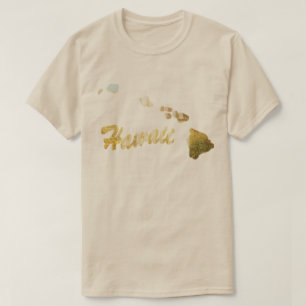UW FOTO-status van T-shirt met Hawaii-vorm