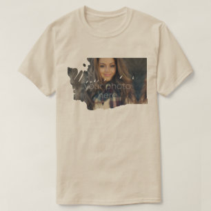 UW FOTO-status van Washington Vormt T T-shirt