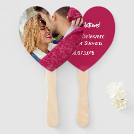 UW FOTO & TEKST aangepaste hart ventilator set Handwaaier