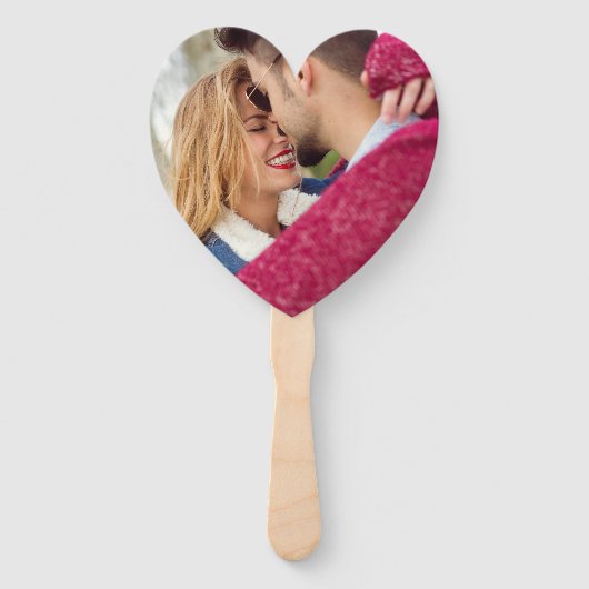 UW FOTO & TEKST aangepaste hart ventilator set Handwaaier (Voorkant)