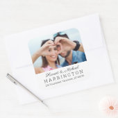 UW FOTO & TEKST aangepaste stickers (Envelop)