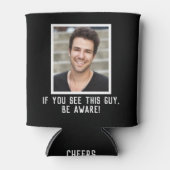 UW FOTO & TEKST Grappig gebruik Blikjeskoeler (Voorkant)