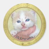 Uw foto/tekst - Traditioneel jaarlijks cadeau - Go Magneet (Voorkant)