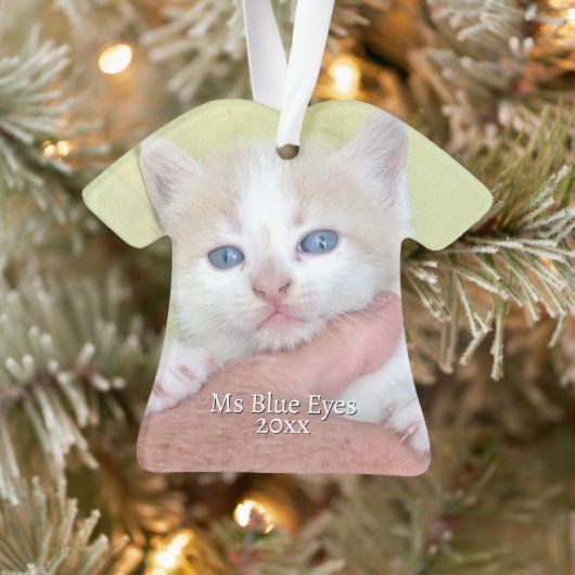 Uw foto / tekst - Traditioneel jaarlijks geschenk  Ornament (Boom)