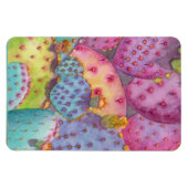 UW FOTO-TEMPLATE of kleurrijke woestijncactus Magneet (Horizontaal)