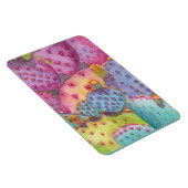 UW FOTO-TEMPLATE of kleurrijke woestijncactus Magneet (Rechterzijde)