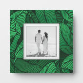 Uw foto Tropical Leaves Fotoplaat (Voorkant)