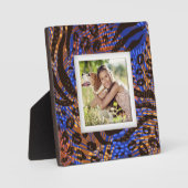 Uw foto van het Dierlijke Patroon Frameless Easel  Fotoplaat (Voorkant)