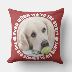 UW FOTO ver weg Liefde gooit kussens