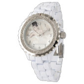 uw foto watch_with nummers horloge (Gekanteld)
