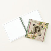 Uw foto Wilde Rozen Memorial Guest Book Notitieboek (Binnen)