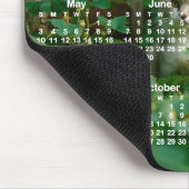 Uw foto witte nummers 2026 kalender muismat (Hoek)