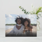 Uw foto zal U zijn Matron van het eervolle landsch Kaart (Staand voorkant)