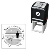 Uw foto Zelfinkkend stempel met aangepaste tekst (In situ)