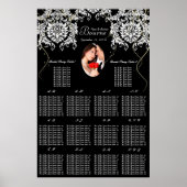 Uw foto - zwart en wit - goudzetdiagram poster (Voorkant)