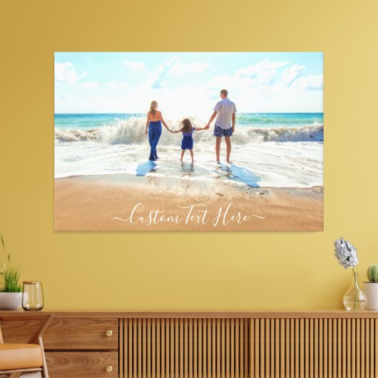 Uw Fotocanvas Afdrukken met aangepaste tekst (Insitu (Woonkamer))