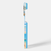 Uw fotocollage en aangepaste tekst gepersonaliseer iPhone hoesje (Linkerkant)