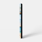 Uw fotocollage en aangepaste tekst gepersonaliseer samsung galaxy hoesje (Linkerkant)