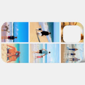 Uw Fotocollage iPhone Case Gepersonaliseerde Gift (Achterkant (horizontaal))